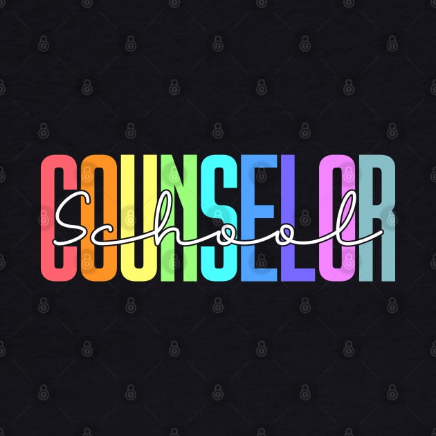 Colorful School Counselor by White Martian